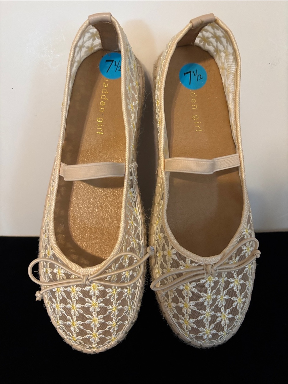 Madden Girl Sheer Daisy Flat